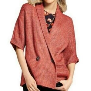 CAbi Women's Burnt Orange Cardigan Sweater